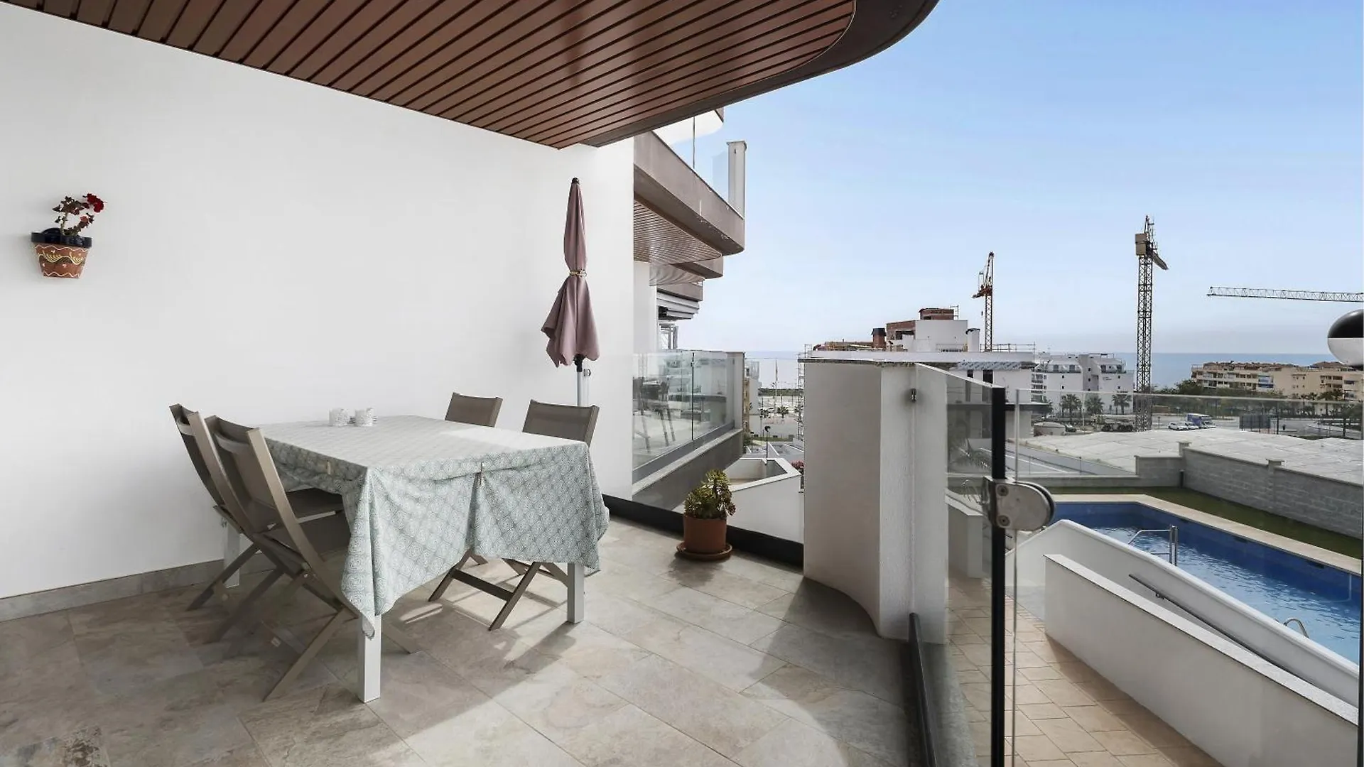 Torrox Costa Apartamento Con Piscina Y Vistas Al Mar