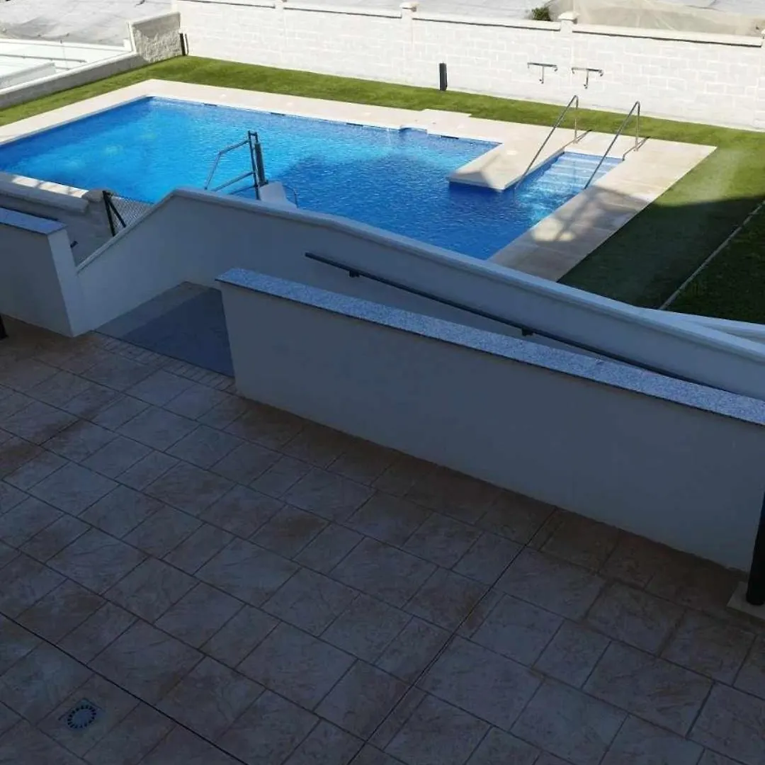 Daire Torrox Costa Apartamento Con Piscina Y Vistas Al Mar İspanya
